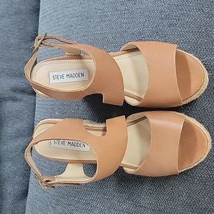 Steve Madden Leather Platforms